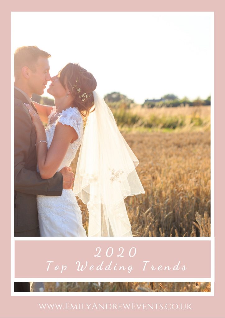 2020 wedding trends