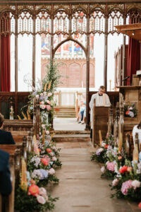 Brisley church wedding
